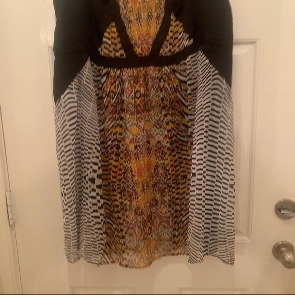 Lane Bryant Multicolor Sun Dress - Picture 3 of 8